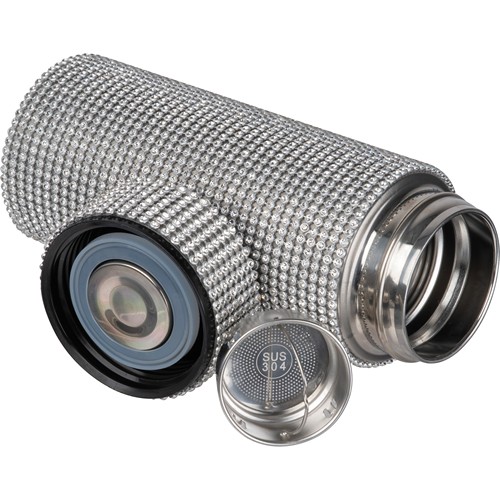 Petite gourde avec accents de strass EDWARD - 2