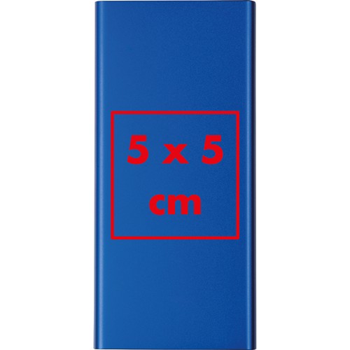 Chargeur en aluminium recyclé 10.000 mAh GIORGIA - 4