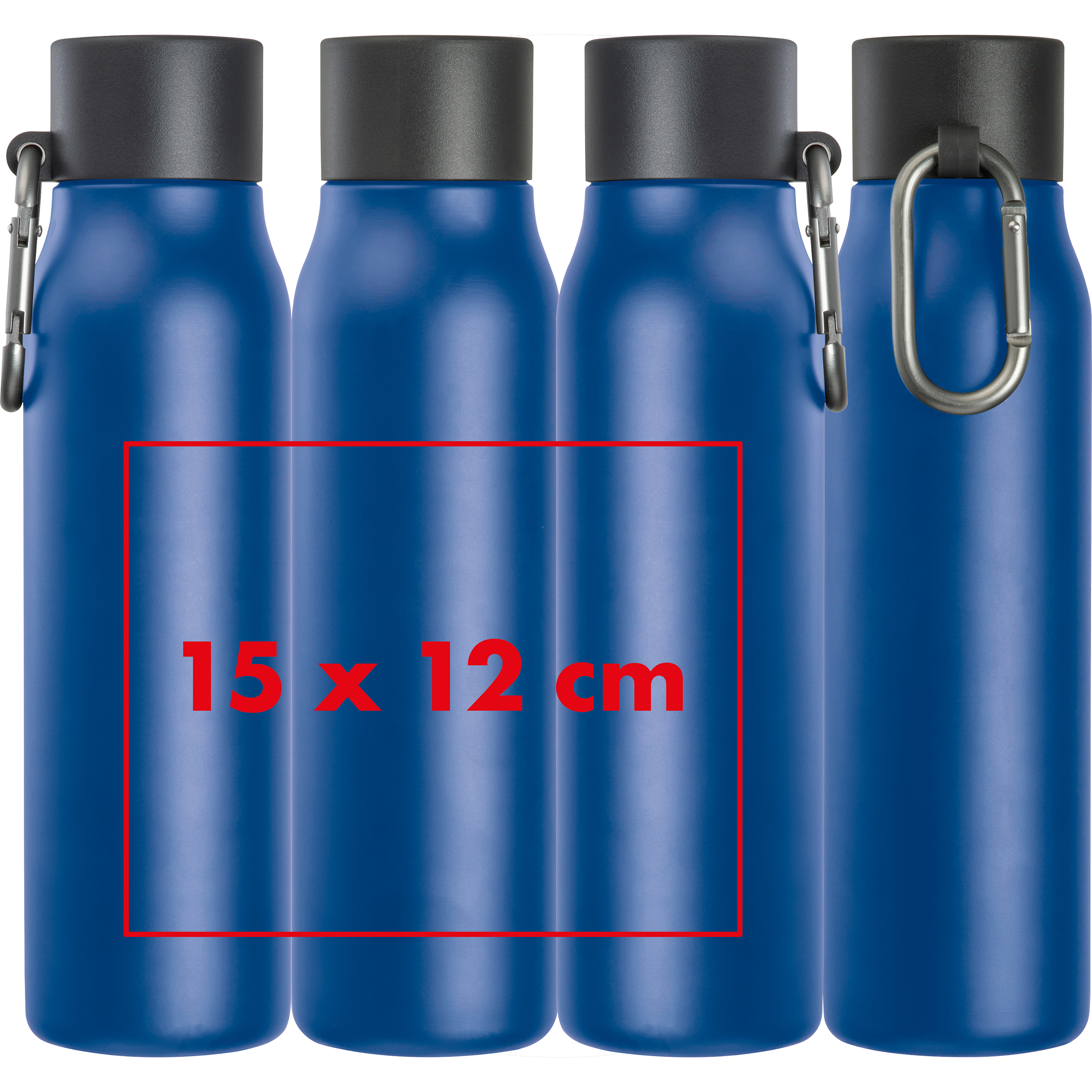 Gourde avec mousqueton, 600ml ANNIE