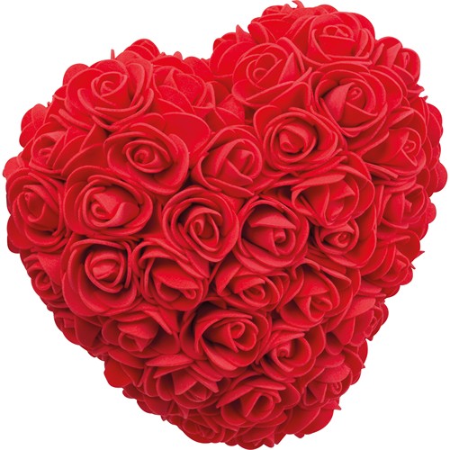 Artificial roses in heart shape JANICE Artificial roses in heart shape JANICE