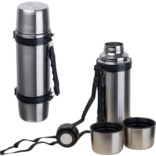 Vacuum insulated jug with cups EMANUEL