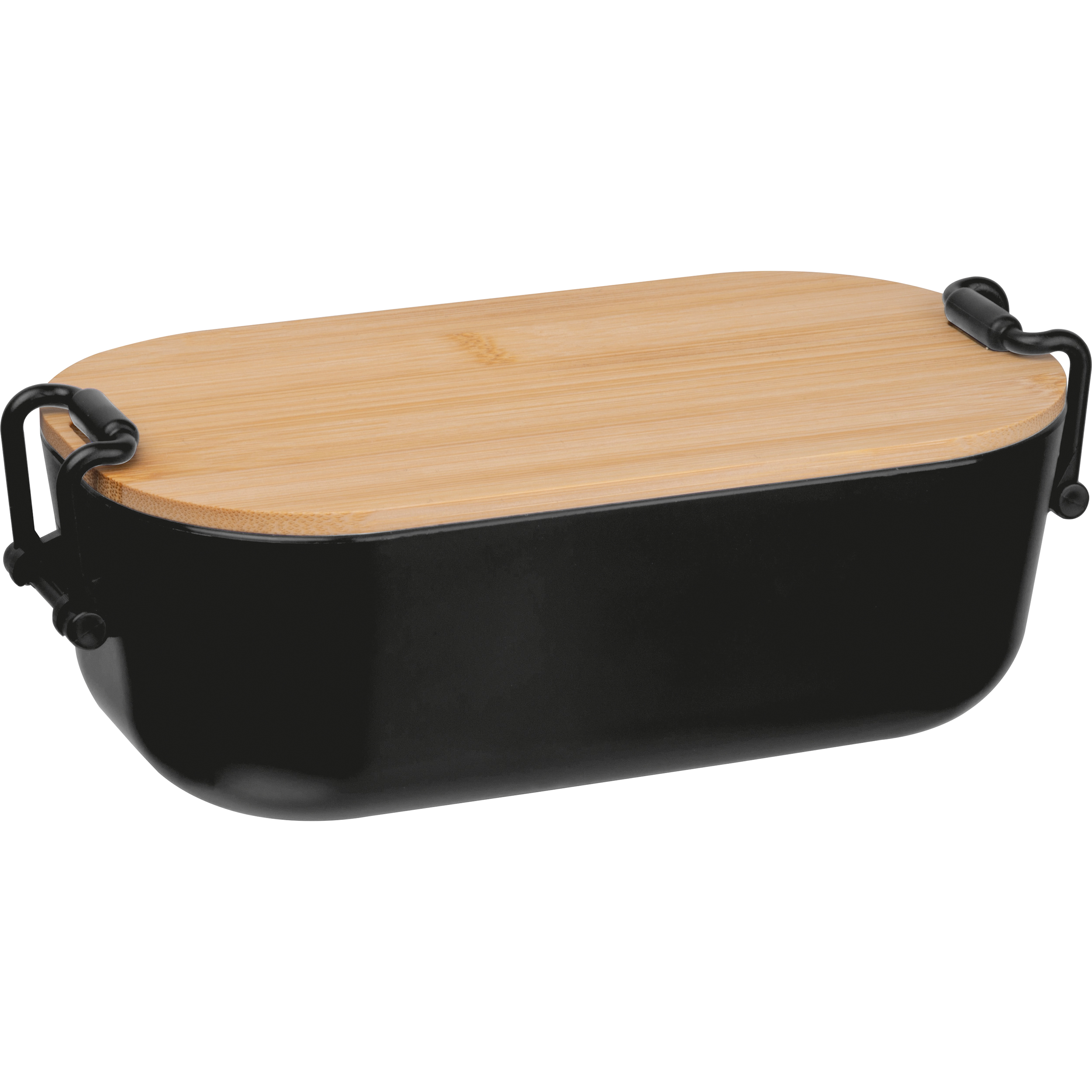 Lunchbox avec couvercle en bambou JAVIER - 2