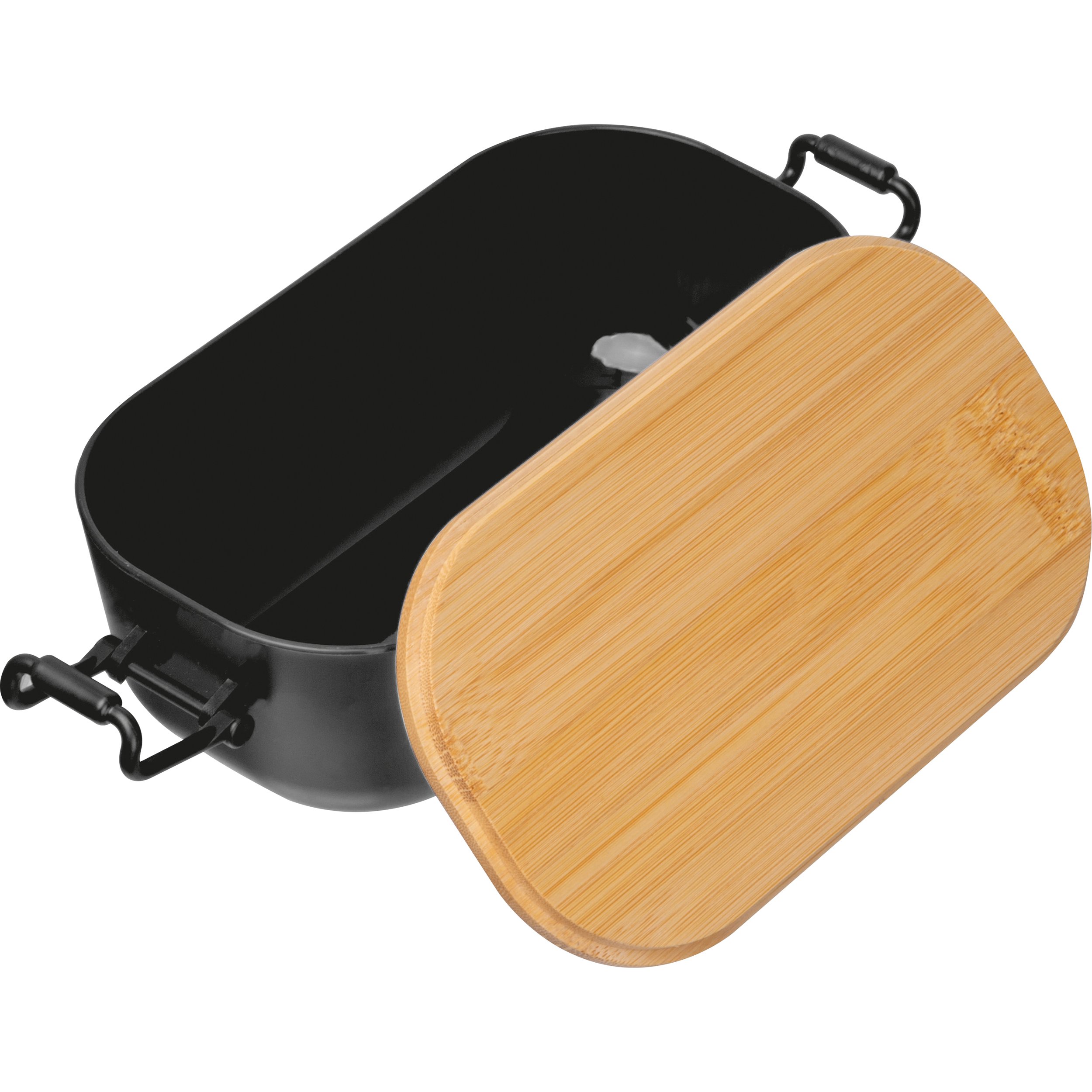 Lunchbox avec couvercle en bambou JAVIER - 3