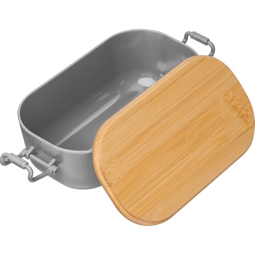 Lunchbox avec couvercle en bambou JAVIER - 3