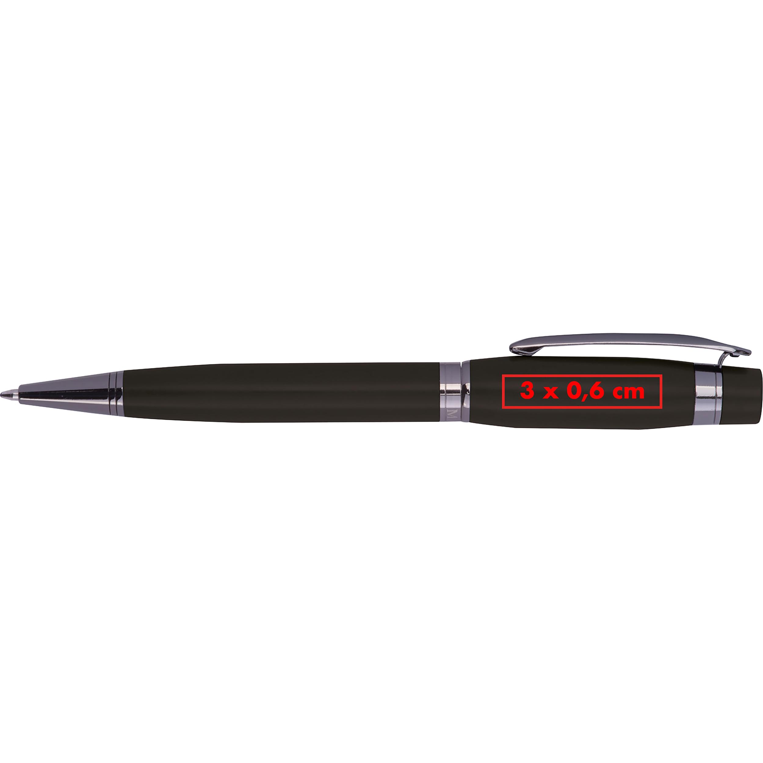 Stylo à bille métallique Mark Twain BERNARDA - 4