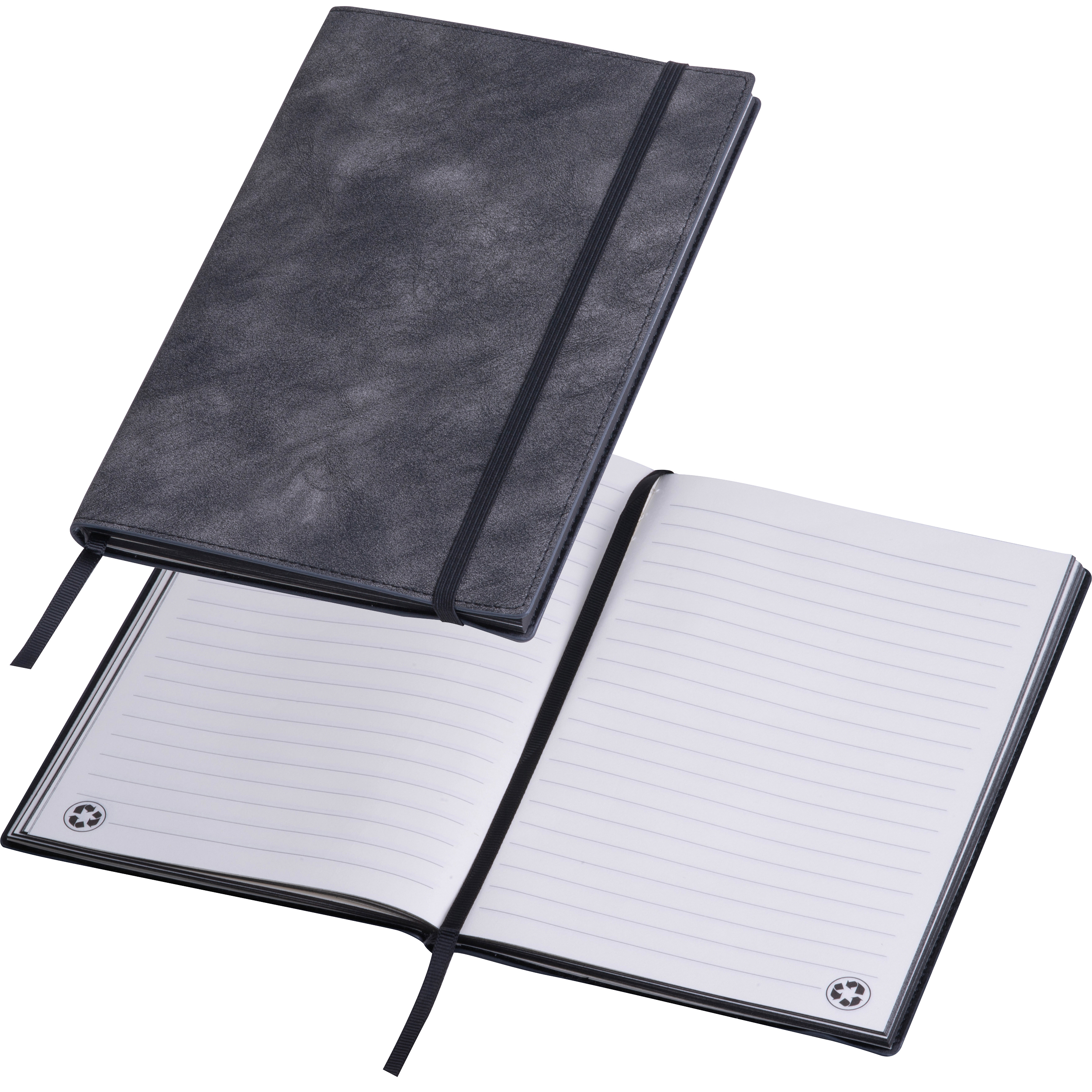 Carnet A5 en PU souple JONAS - 1
