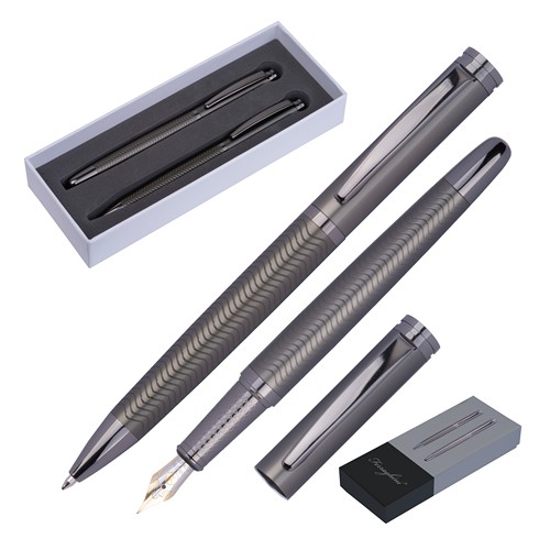Ferraghini writing set – fountain pen and ballpen FREDERICK