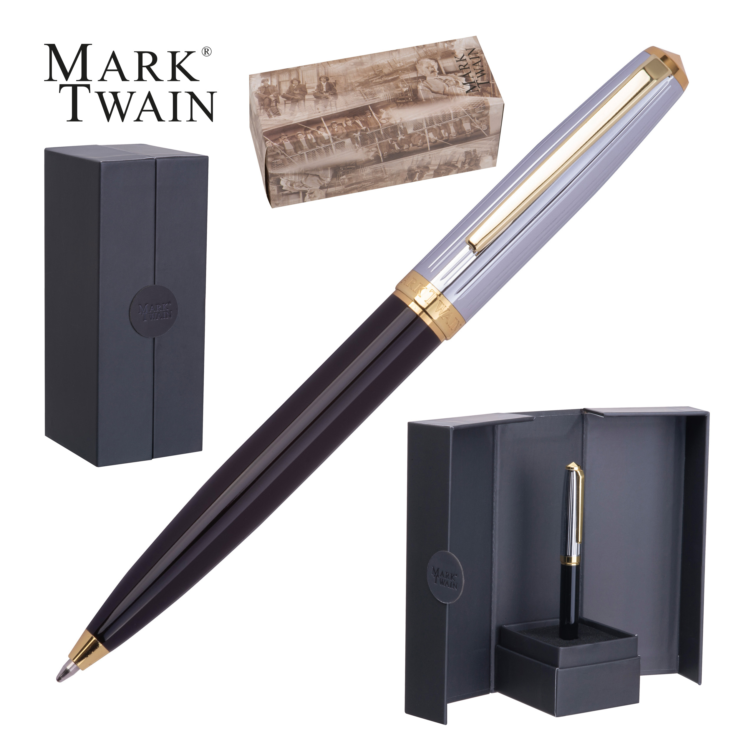 Stylo à bille Mark Twain IRIS - 1