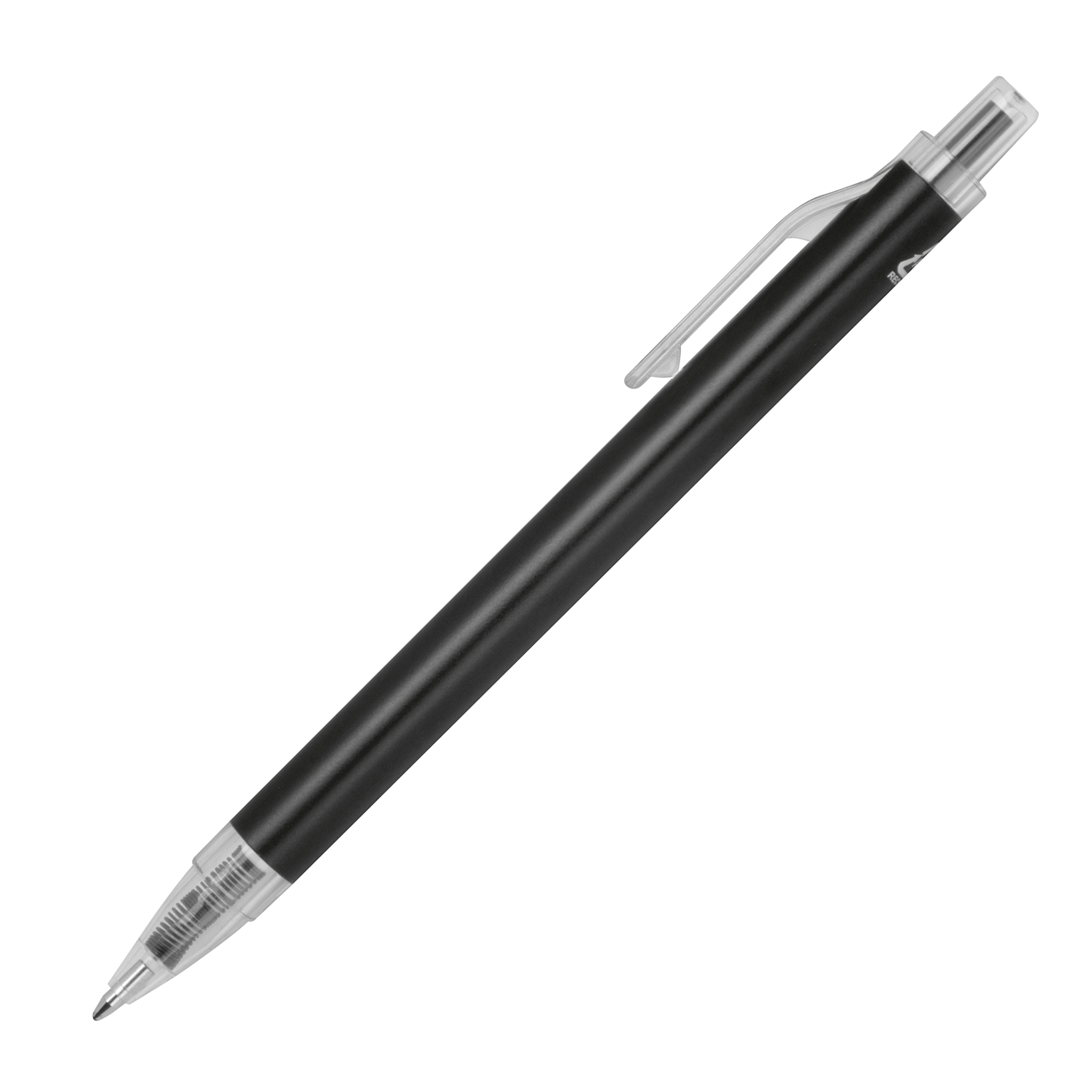 Stylo à bille avec clip transparent EUGENE - 2