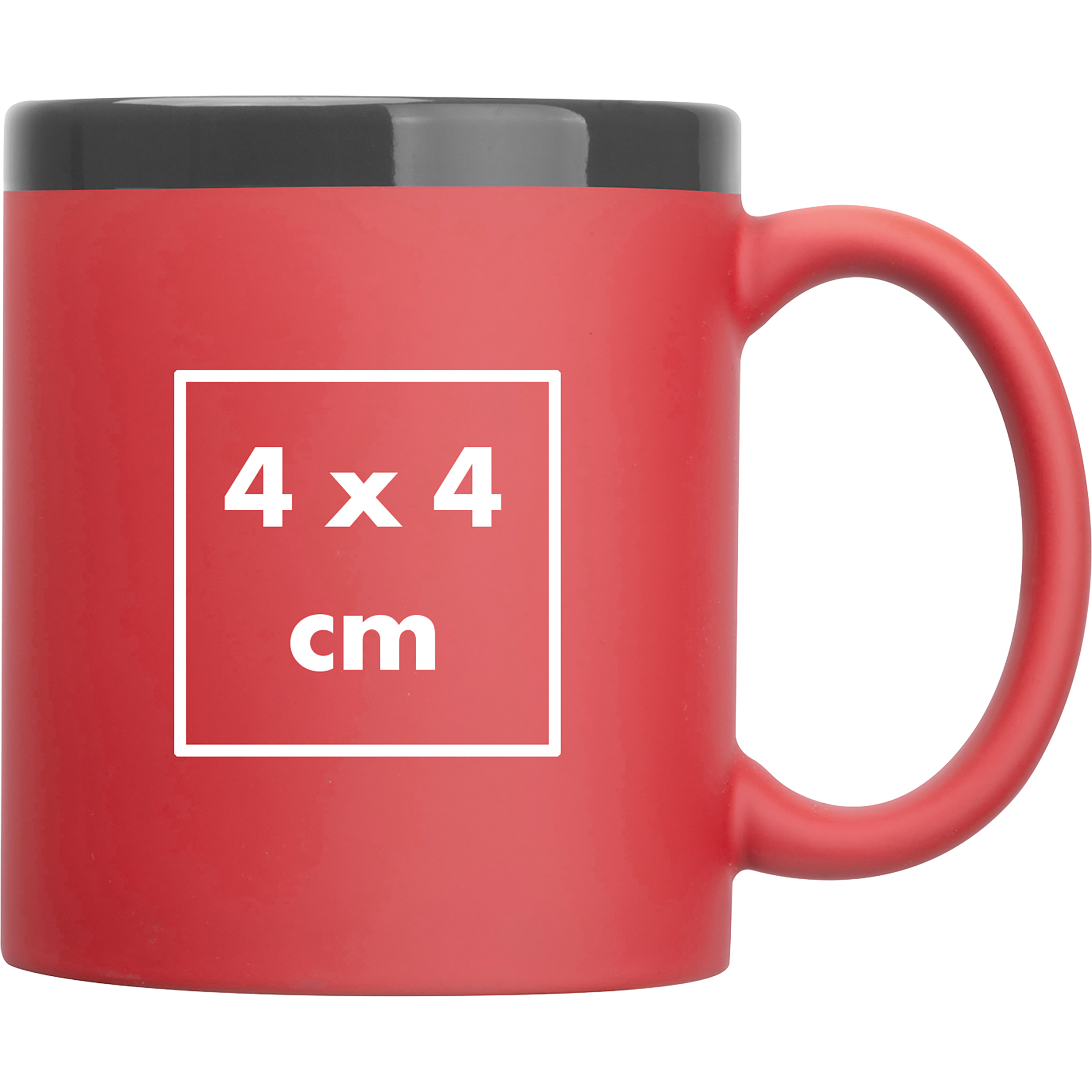 Tasse en céramique caoutchoutée RONALD - 4