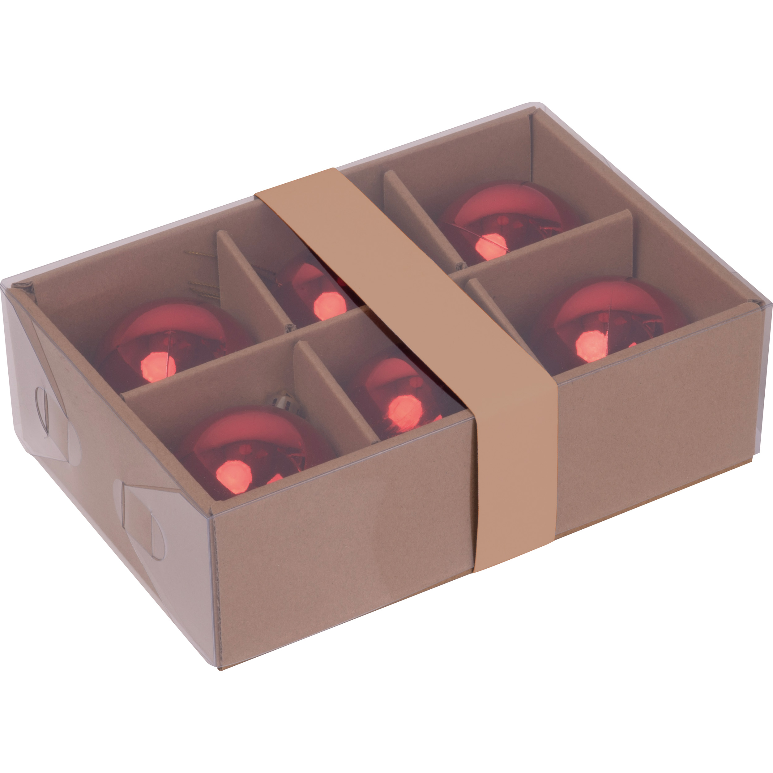 Lot de 6 boules de Noël PATRICIA - 3