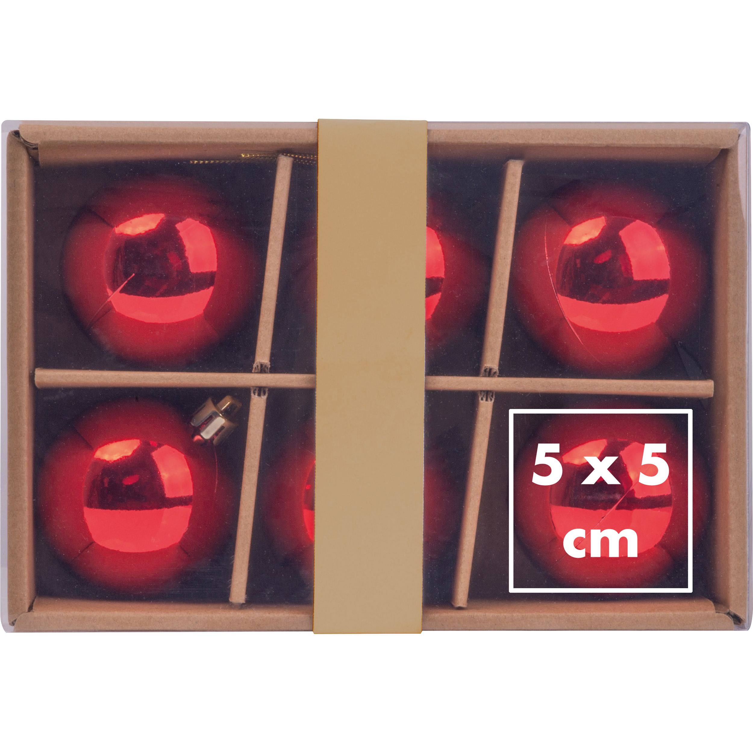 Lot de 6 boules de Noël PATRICIA - 4