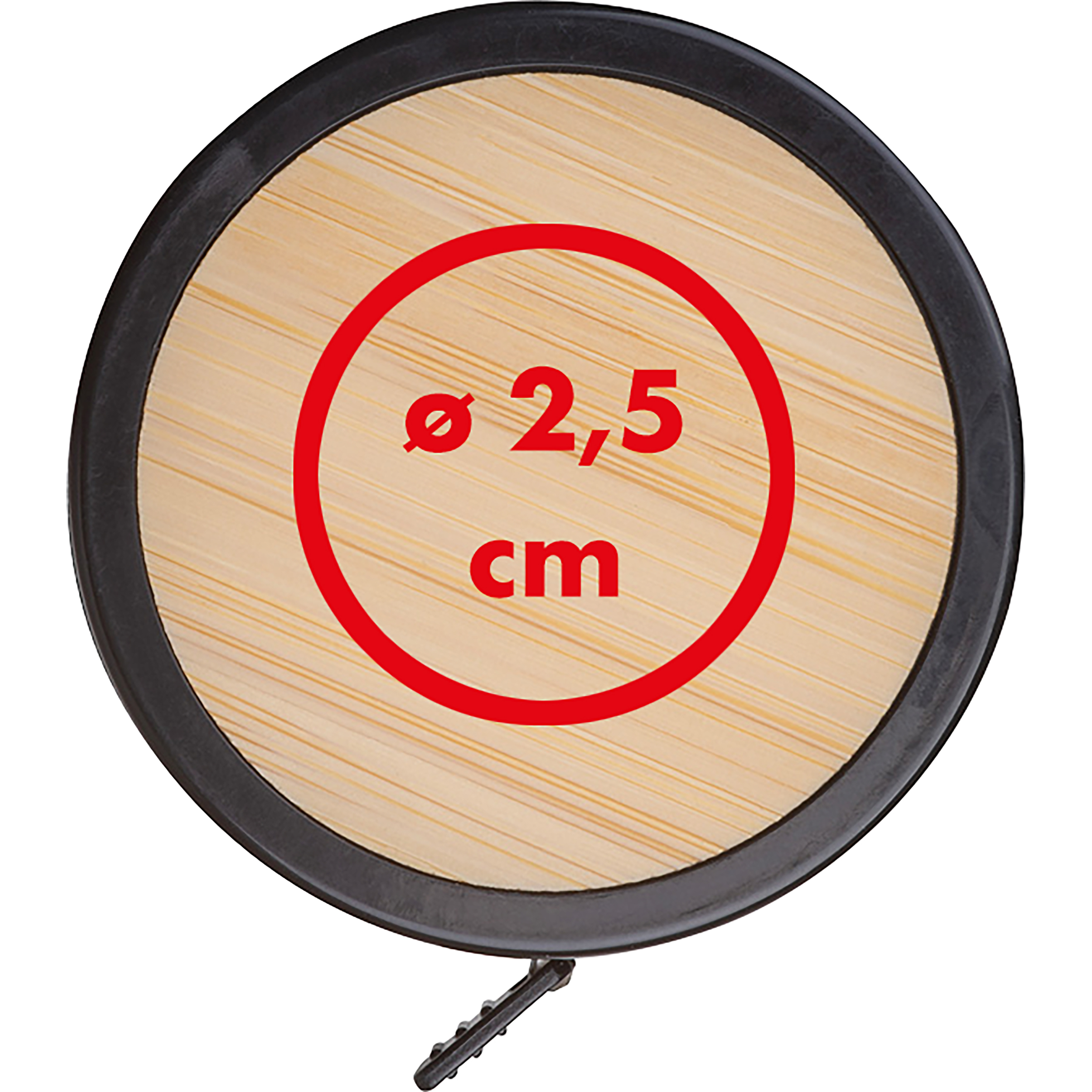 Mètre ruban rond en bambou VINCENZO - 4