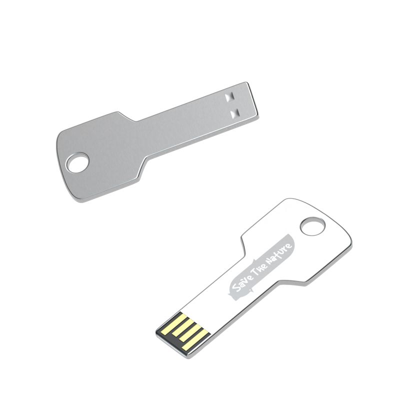 LLAVE USB METÁLICA EN FORMA DE LLAVE FLASH SQUARE PRIORITY