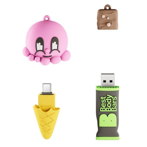 Clé USB en PVC - Custom Lab