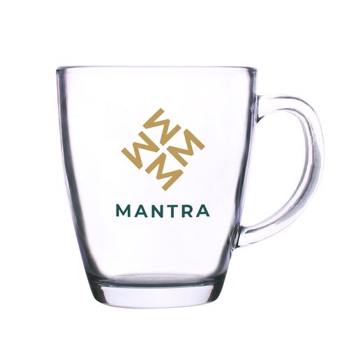 Mug en verre Bell 320ml incolore - 3