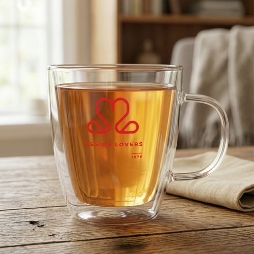 Mug en verre Emotion 250ml incolore - 2