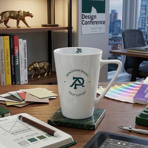 Tasse Geo 400ml blanc - 2