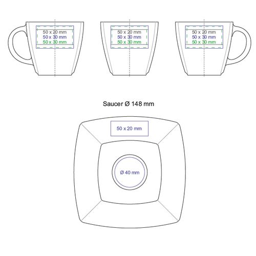 Tasse Manhattan Set 200ml blanc thumbnail 4