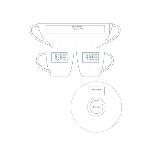 Tasse Vision Set 200ml blanc - 3