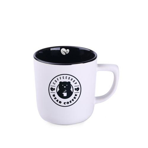 Tasse Rico Pure 250ml blanc/noir - 3
