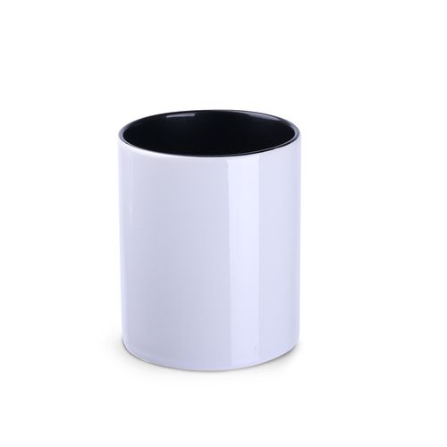 Mug de sublimation Tomek Art Duo Solid 300ml blanc/rouge - 7