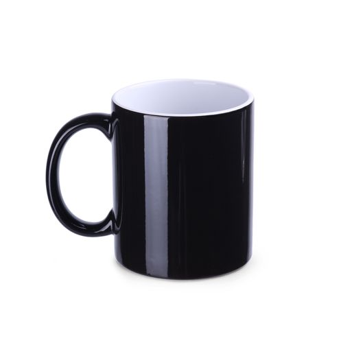 Mug de sublimation Tomek Magic 300ml noir/blanc - 6