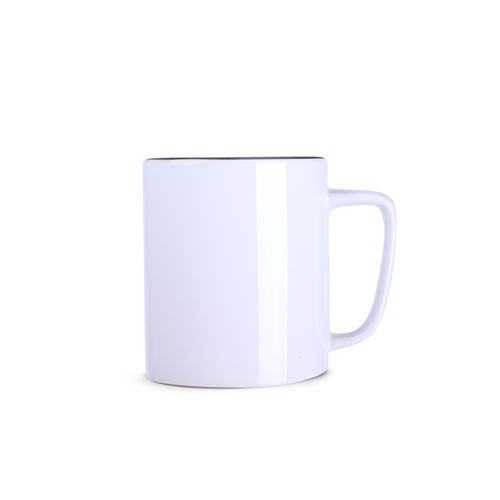 Mug de sublimation Tommy Art 310ml blanc/noir - 2