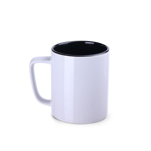 Mug de sublimation Tommy Art 310ml blanc/noir - 5