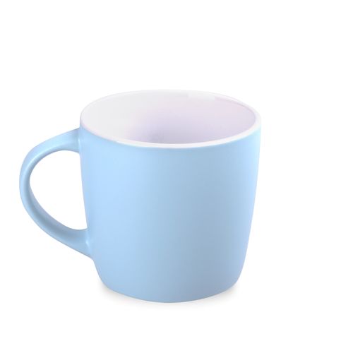 Tasse Handy Velvet 320ml baby blue/blanc thumbnail 5