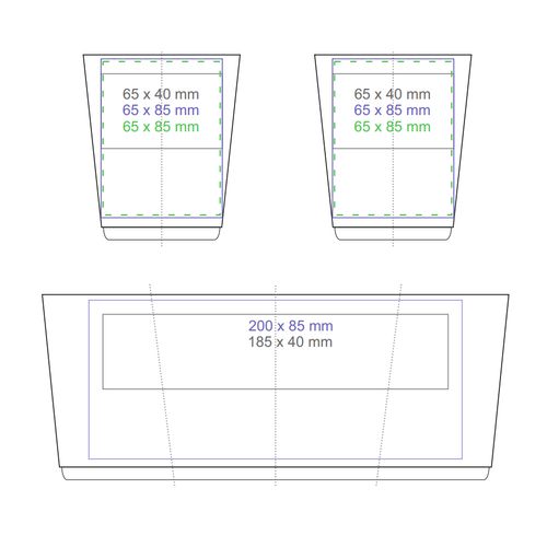 Tasse Medea 220ml blanc - 4