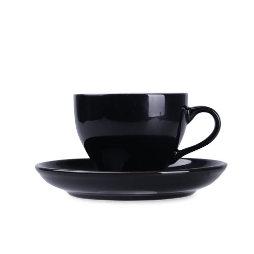 Tasse Verona Nero  Set 130ml noir/blanc - 4