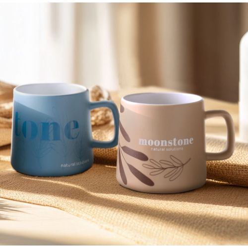 Tasse Eden 370ml stony dust/blanc - 5