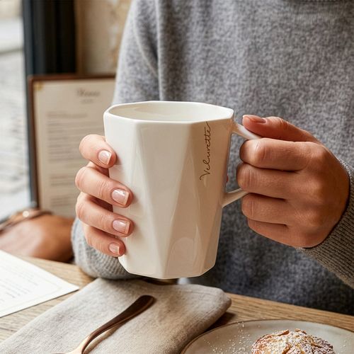 Tasse Tiara 450ml blanc - 5