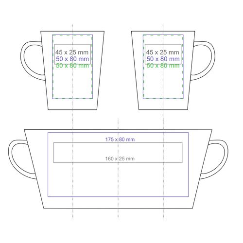 Tasse Victor Bianco 240ml blanc thumbnail 4