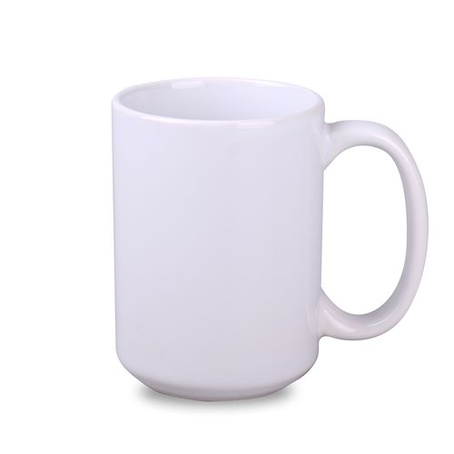 Mug de sublimation Nevada Art Solid 450ml blanc