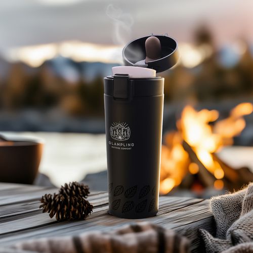 Tasse thermique Mercury 480ml noir thumbnail 4
