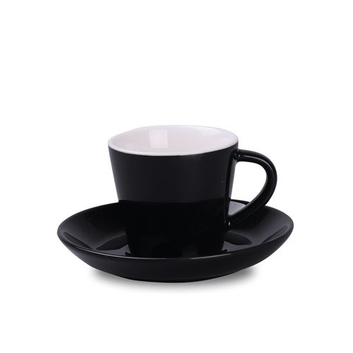 Tasse Victor Nero Set 120ml noir/blanc