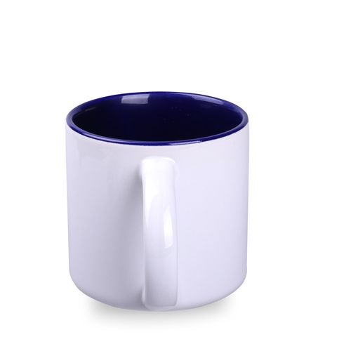 Mug de sublimation Modern Art Solid 390ml blanc/bleu nuit thumbnail 5