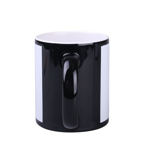 Mug de sublimation Tomek Nero Art Solid 300ml noir/blanc - 4