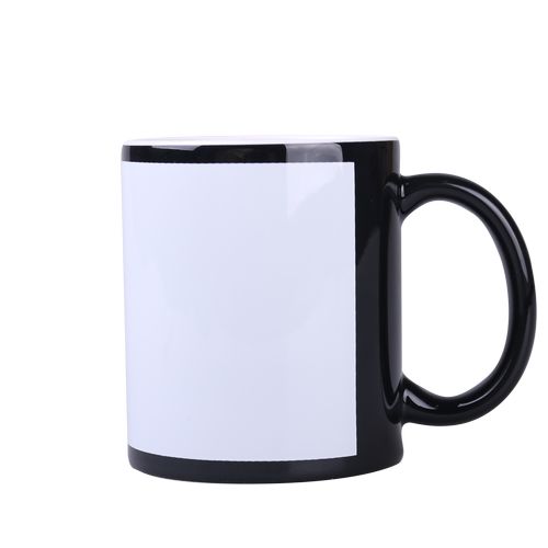 Mug de sublimation Tomek Nero Art Solid 300ml noir/blanc - 2