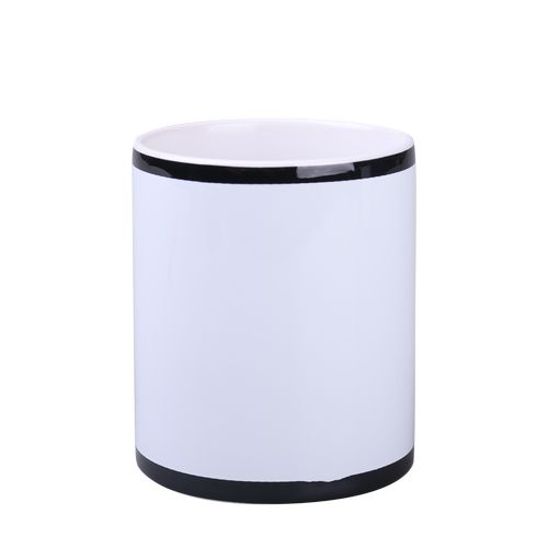 Mug de sublimation Tomek Nero Art Solid 300ml noir/blanc - 6