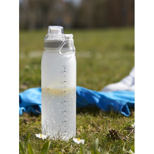 AQUA Gourde stylée en Tritan 900ml avec échelle de consommation et passoire thumbnail 5