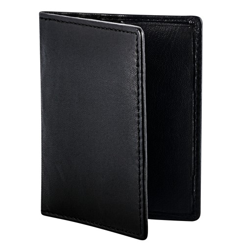 Étui RFID en cuir compact pour 8 cartes