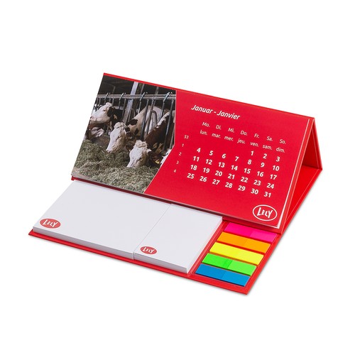 Calendrier de bureau à couverture rigide - 2