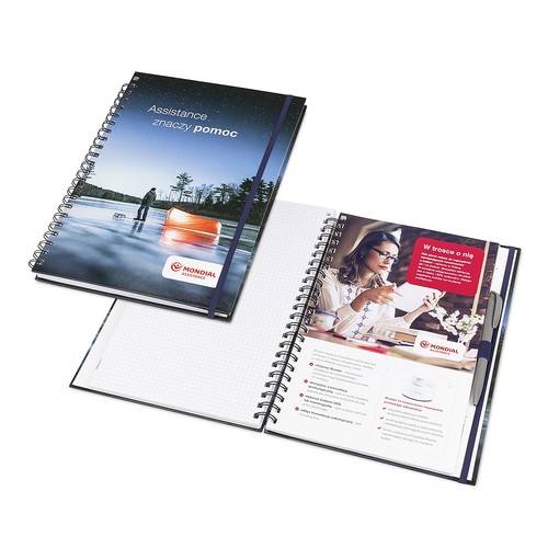 Carnets à spirale avec couverture rigide - 3