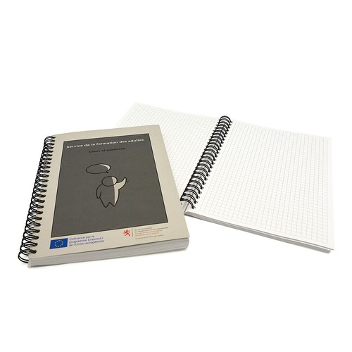 Carnets écologiques avec reliure à spirale souple - 2