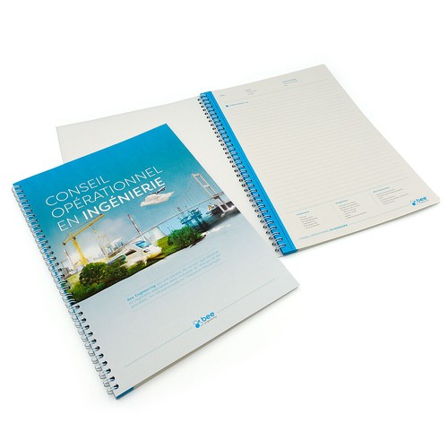 Carnets écologiques avec reliure à spirale souple - 3