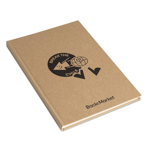 Hardcover kraft paper notebooks