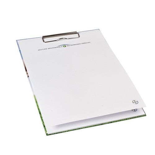 A4 Hard Cover Clipboard with Notepad – Sturdy Writing Surface for On-the-Go Use